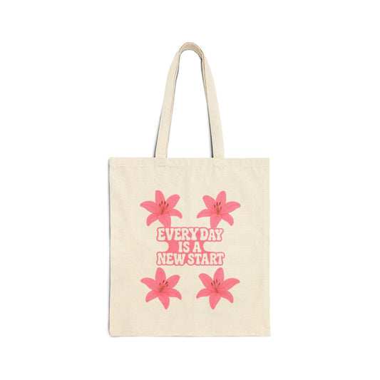 Cotton Canvas Tote Bag