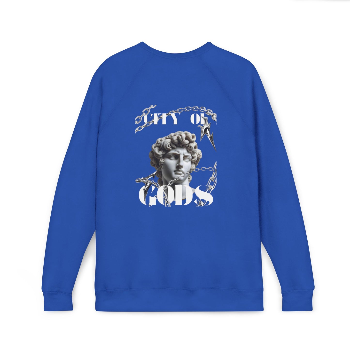 City of Gods Unisex Sweatshirt | Cozy Casual Wear, Gift for Art Lovers, Stylish Streetwear, Fall Fashion, Graphic Apparel